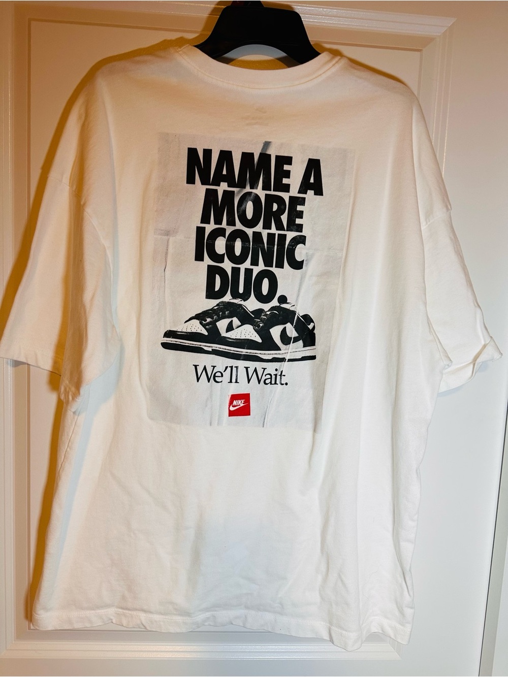 Nike sportswear, essential, oversize T-shirt. Size large. 100% cotton